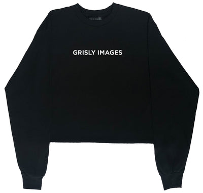 Grisly Images Crop Top Longsleeve T-Shirt